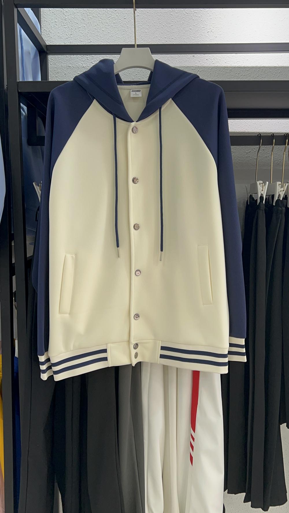 Cotton Loose Raglan Hooded Baseball (320g) view 10