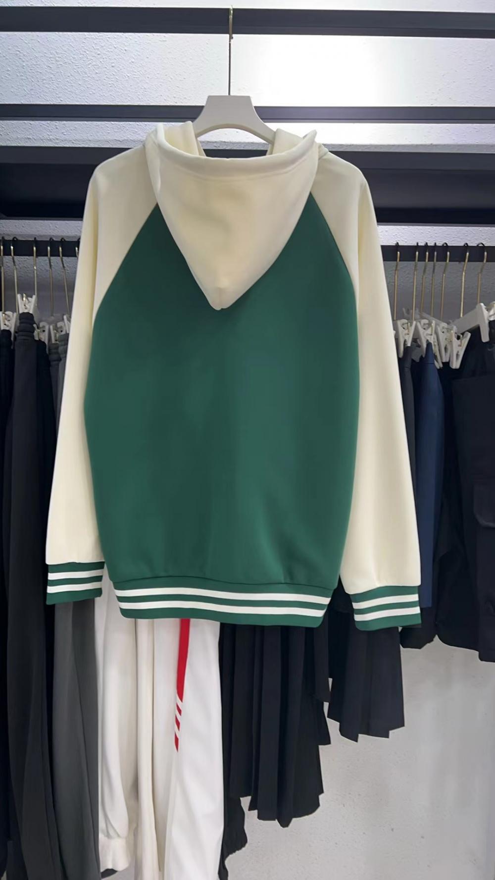 Cotton Loose Raglan Hooded Baseball (320g) view 5