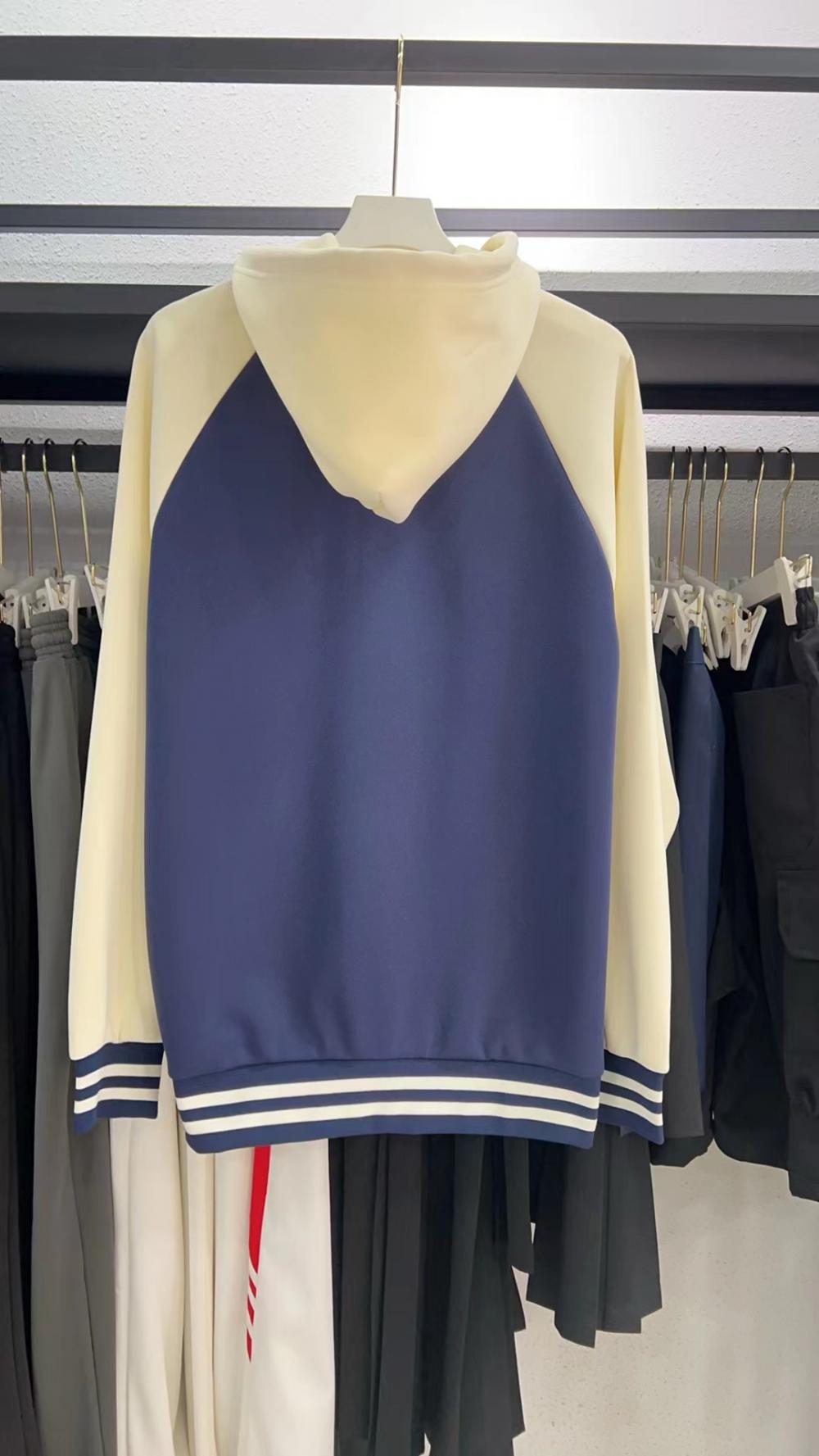 Cotton Loose Raglan Hooded Baseball (320g) view 3