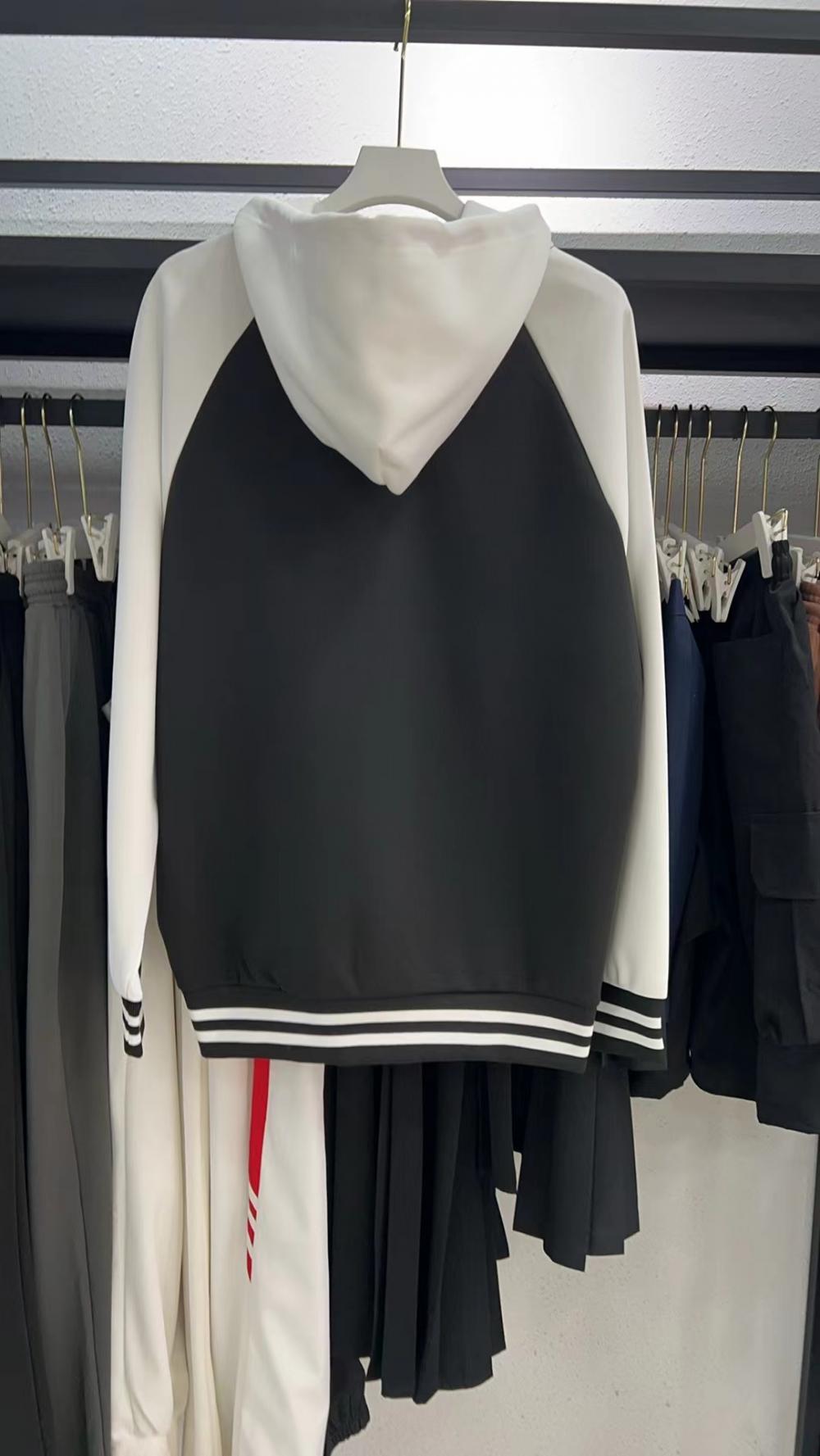Cotton Loose Raglan Hooded Baseball (320g) view 7