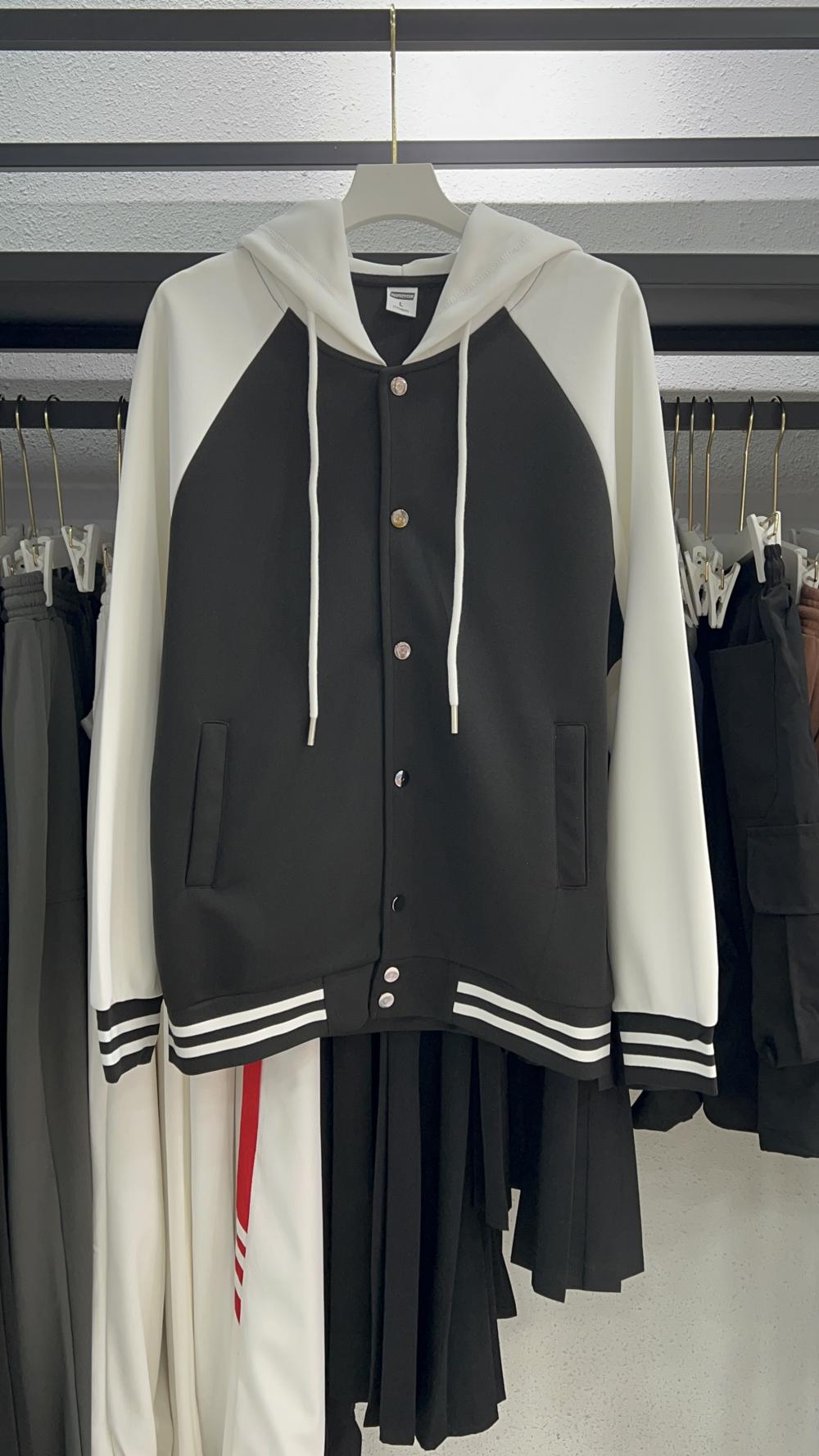Cotton Loose Raglan Hooded Baseball (320g) view 6
