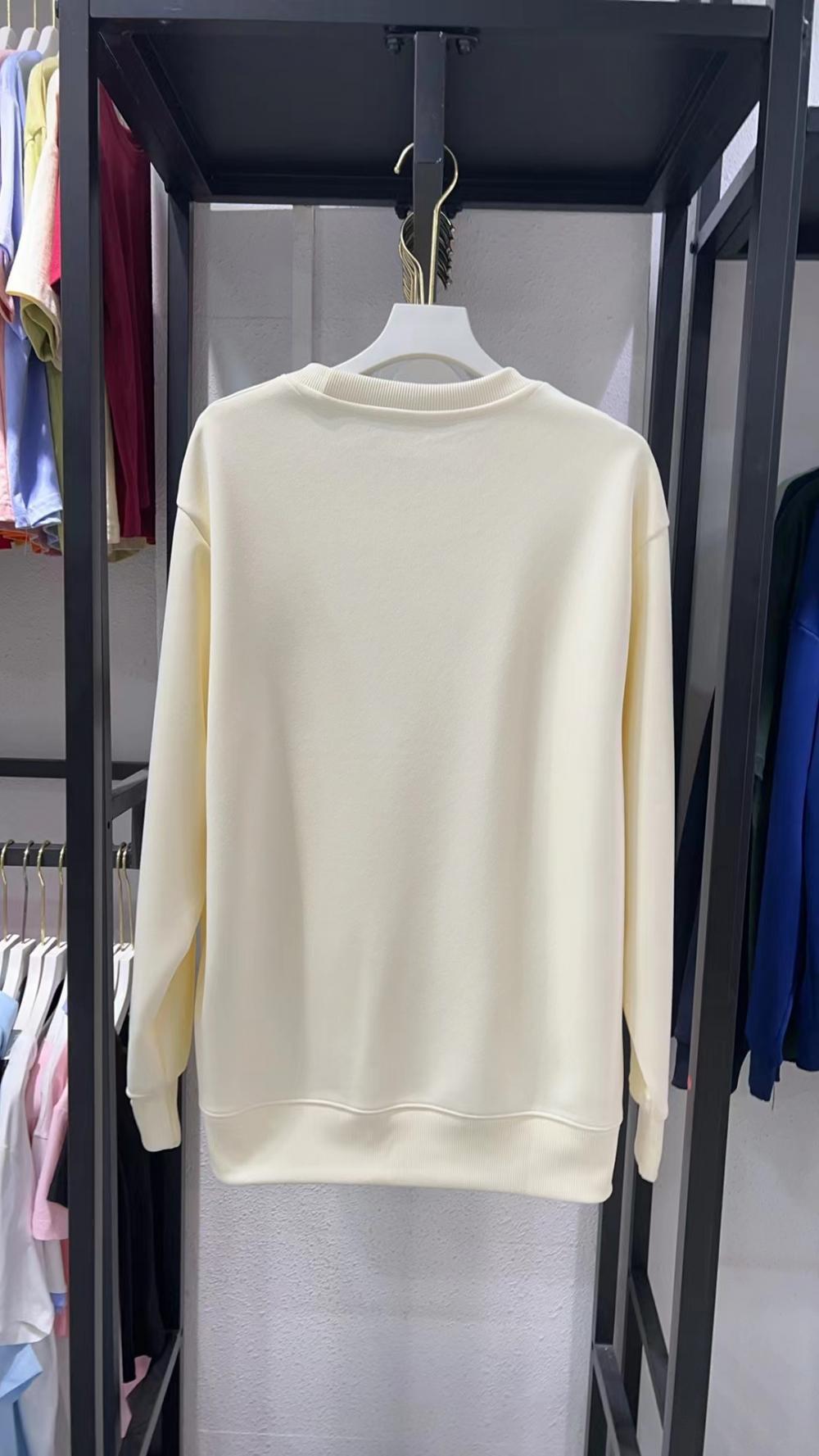 Comfortable Cotton Loose Crew Neck Sweatshirt (320g) view 23