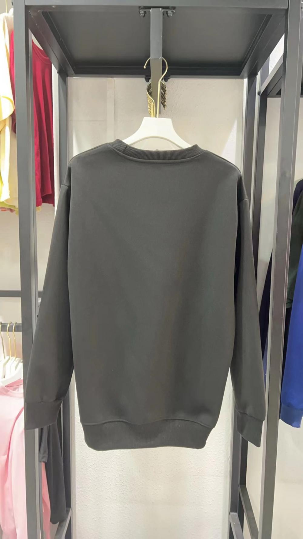 Comfortable Cotton Loose Crew Neck Sweatshirt (320g) view 15
