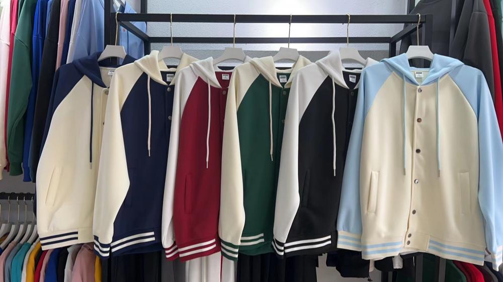 Cotton Loose Raglan Hooded Baseball (320g)