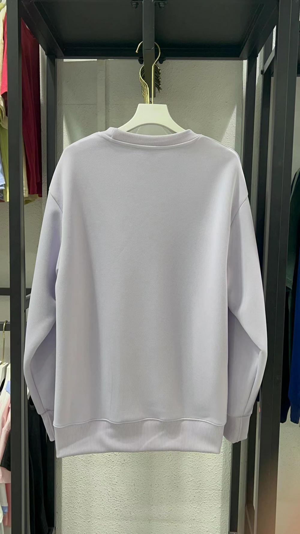 Comfortable Cotton Loose Crew Neck Sweatshirt (320g) view 9