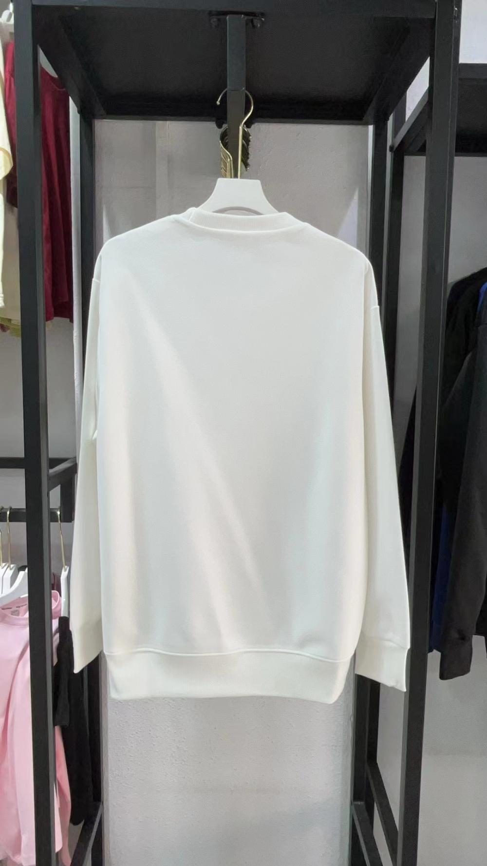 Comfortable Cotton Loose Crew Neck Sweatshirt (320g) view 3