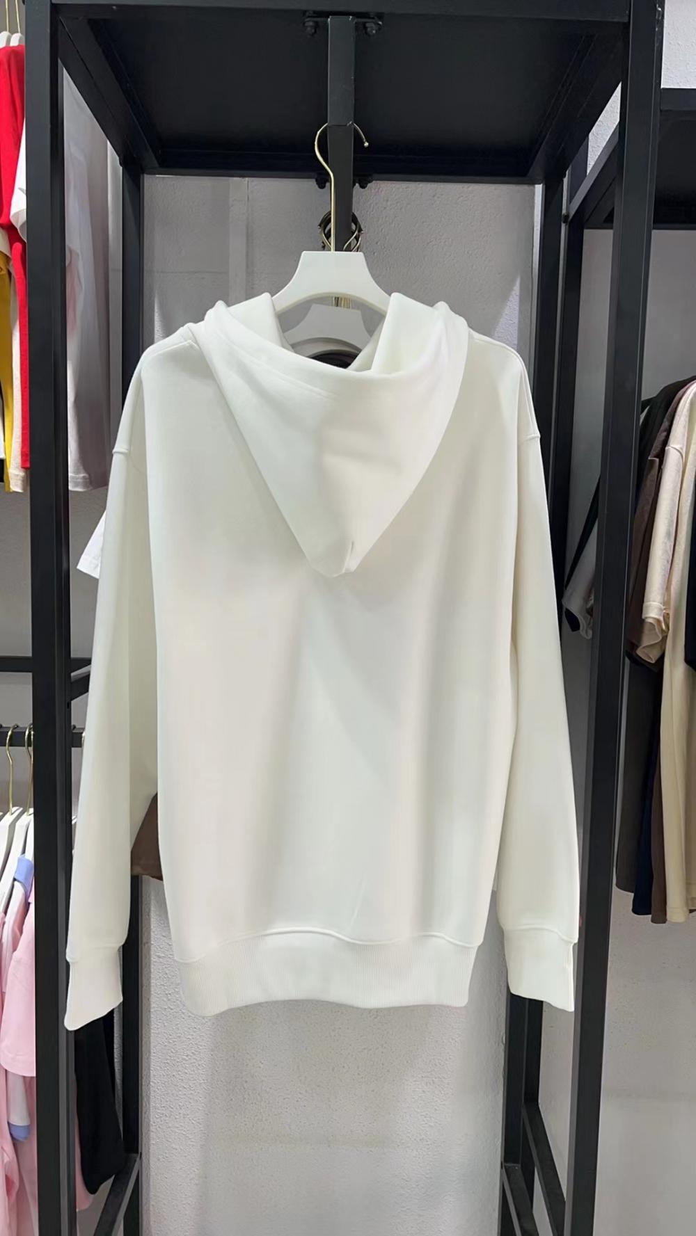 Vintage Cotton Loose Hooded Sweatshirt (350g) view 8