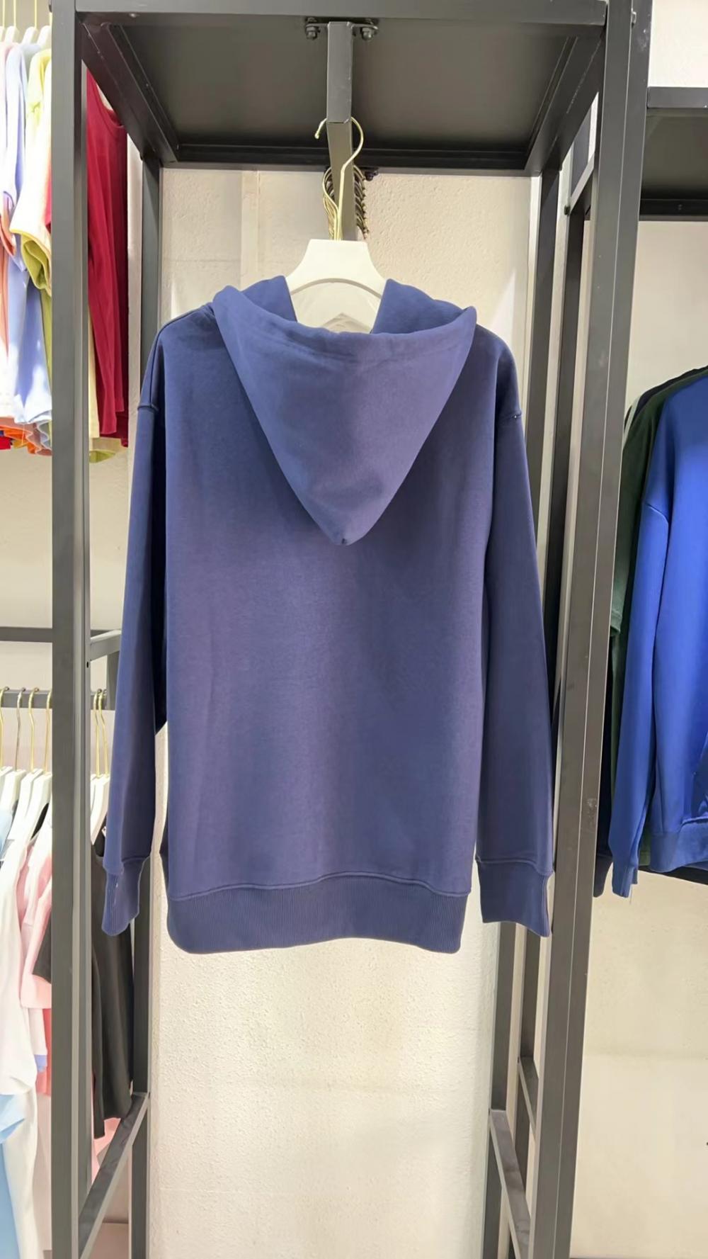 Vintage Cotton Loose Hooded Sweatshirt (350g) view 10