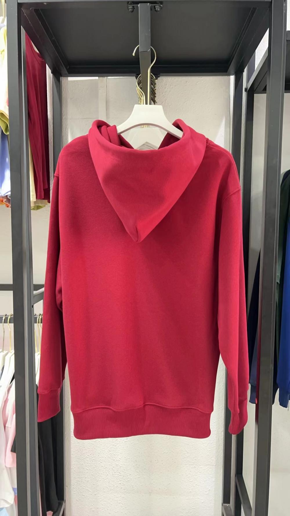 Vintage Cotton Loose Hooded Sweatshirt (350g) view 18