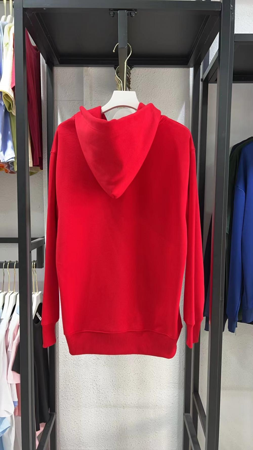 Vintage Cotton Loose Hooded Sweatshirt (350g) view 12