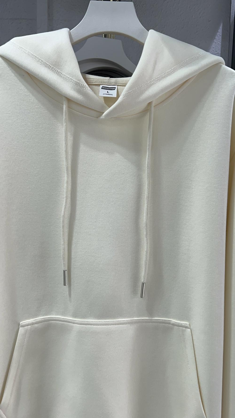 Vintage Cotton Loose Hooded Sweatshirt (350g) view 25