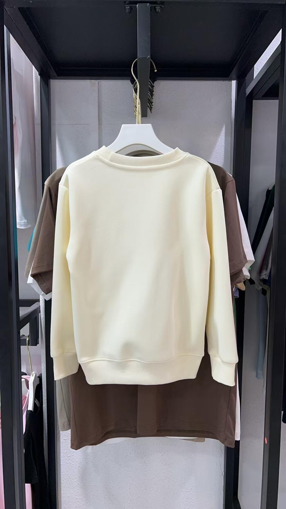 Kids Vintage Cotton Loose Crew Sweatshirt (350g) view 11