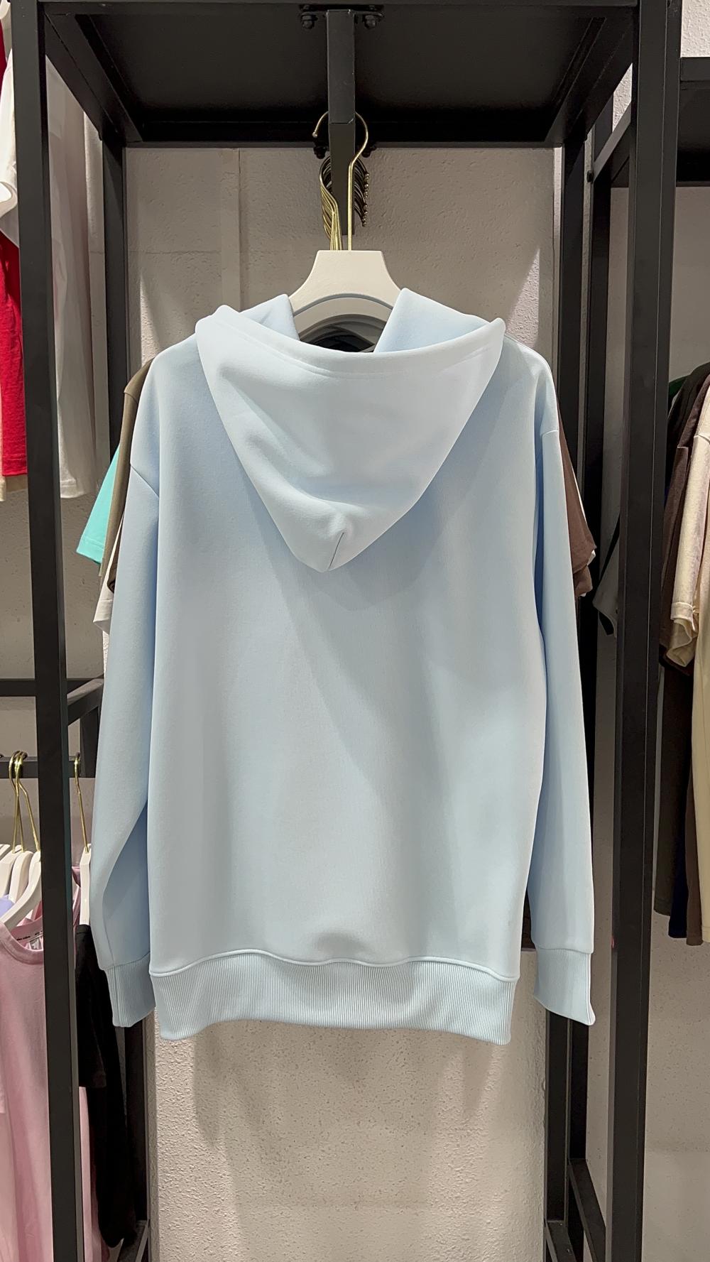 Cotton Loose Hooded Sweatshirt (320g) view 21