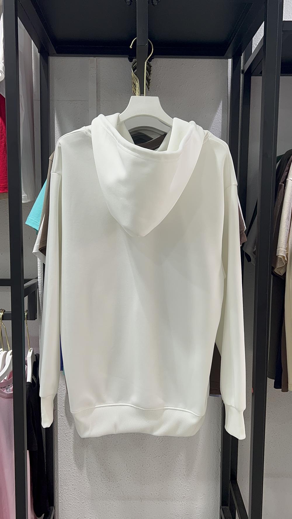 Cotton Loose Hooded Sweatshirt (320g) view 3
