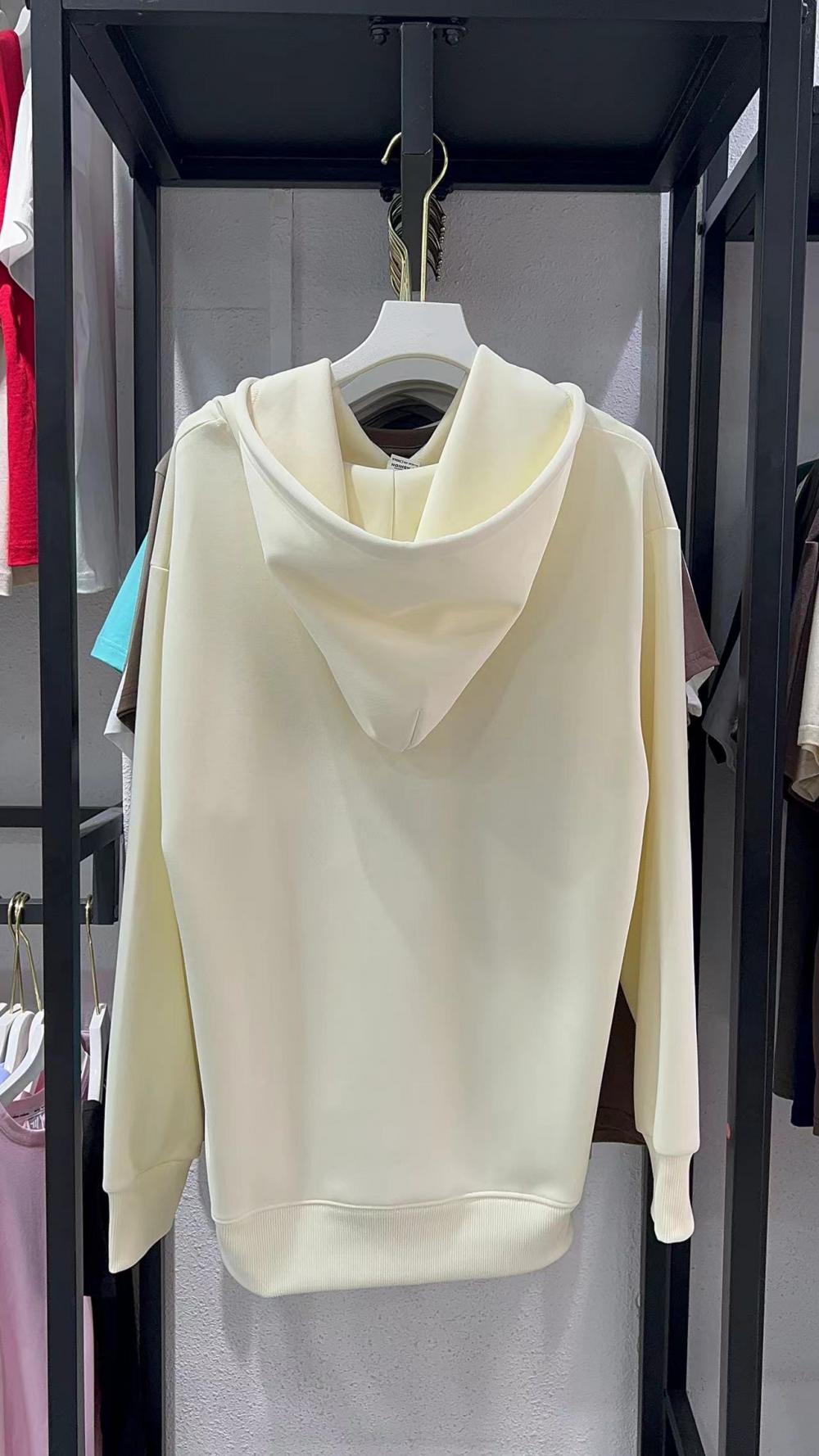 Cotton Loose Hooded Sweatshirt (320g) view 23