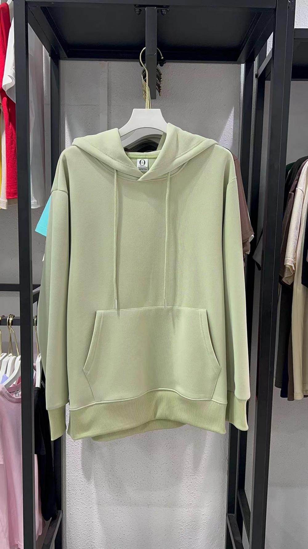 Cotton Loose Hooded Sweatshirt (320g) view 10