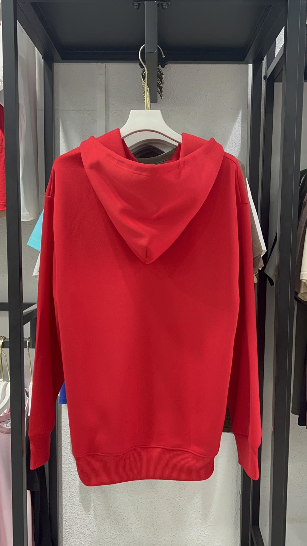 Cotton Loose Hooded Sweatshirt (320g) view 7