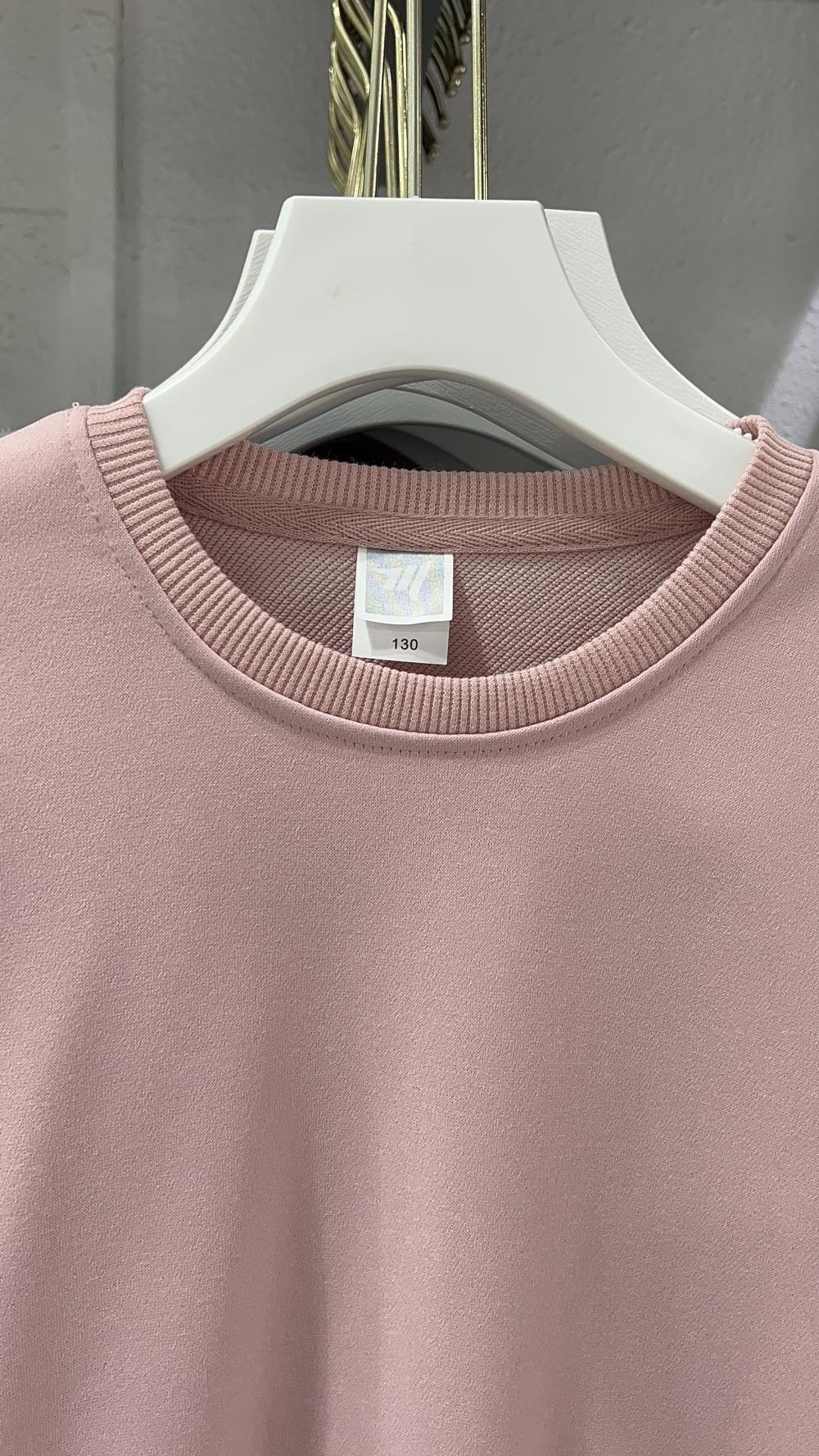 Kids Regular Shoulder Twill Cotton-Like Crew Sweatshirt (Size runs small by one size) view 14