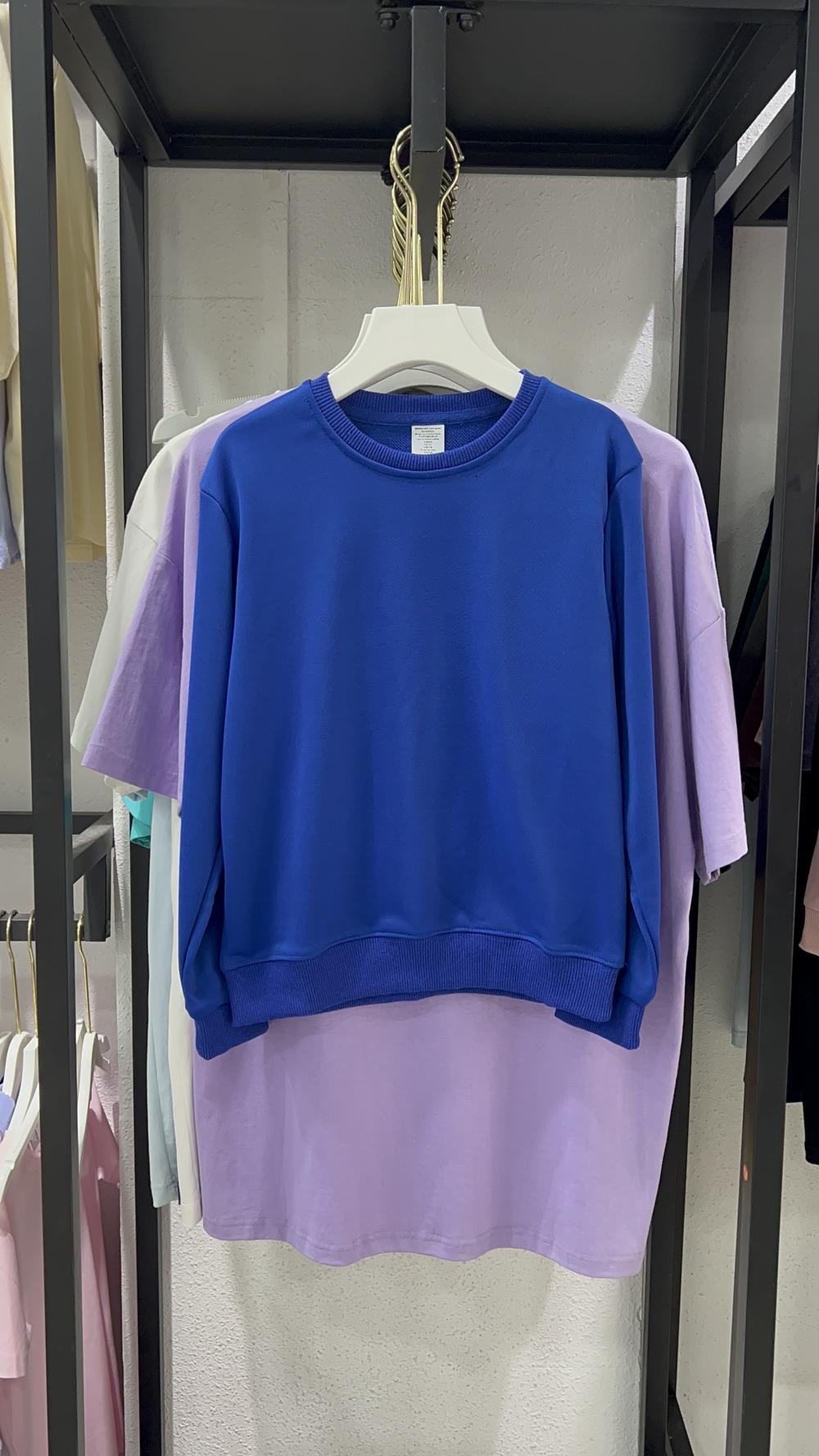 Kids Regular Shoulder Twill Cotton-Like Crew Sweatshirt (Size runs small by one size) view 4