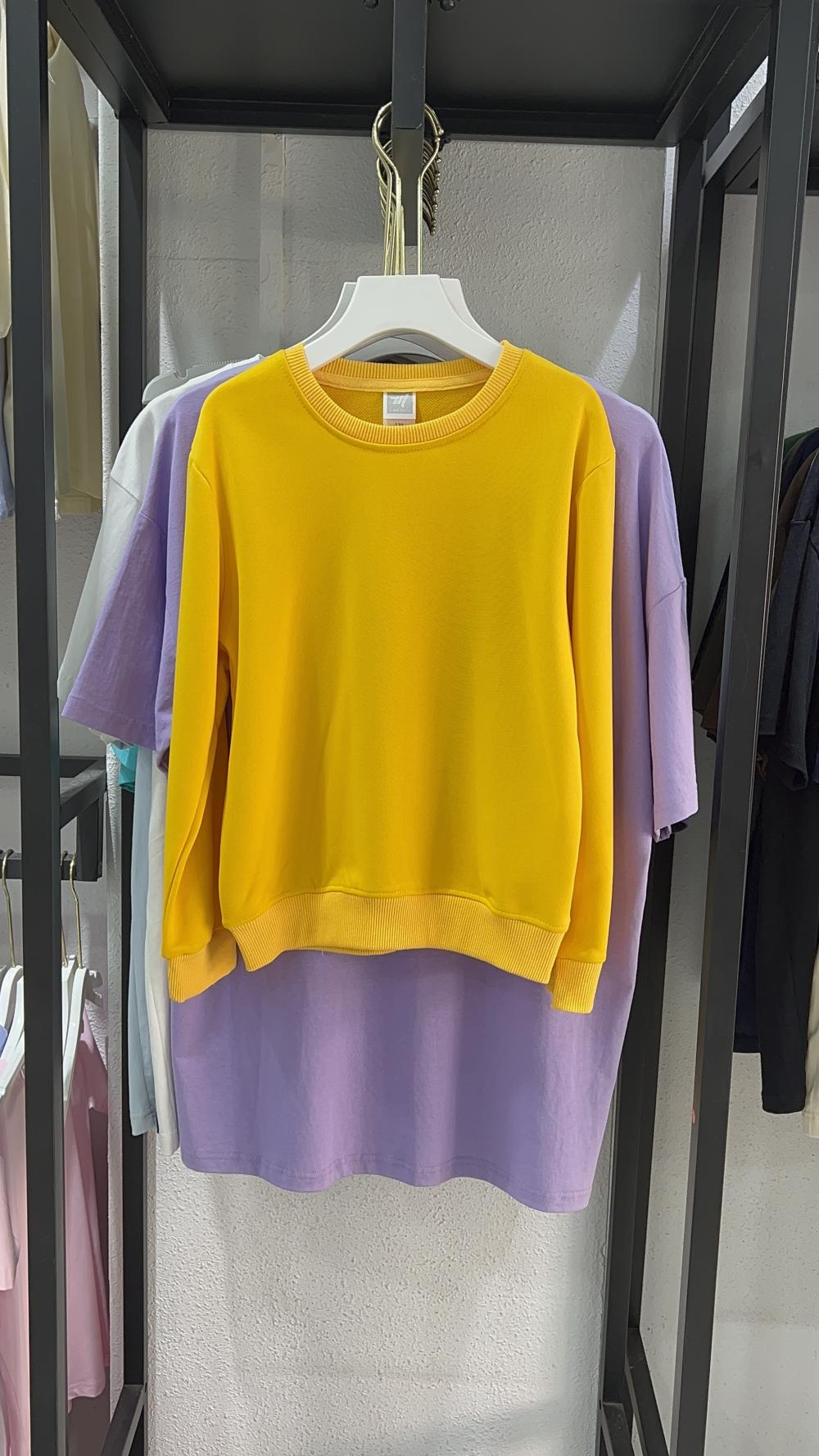 Kids Regular Shoulder Twill Cotton-Like Crew Sweatshirt (Size runs small by one size) view 10