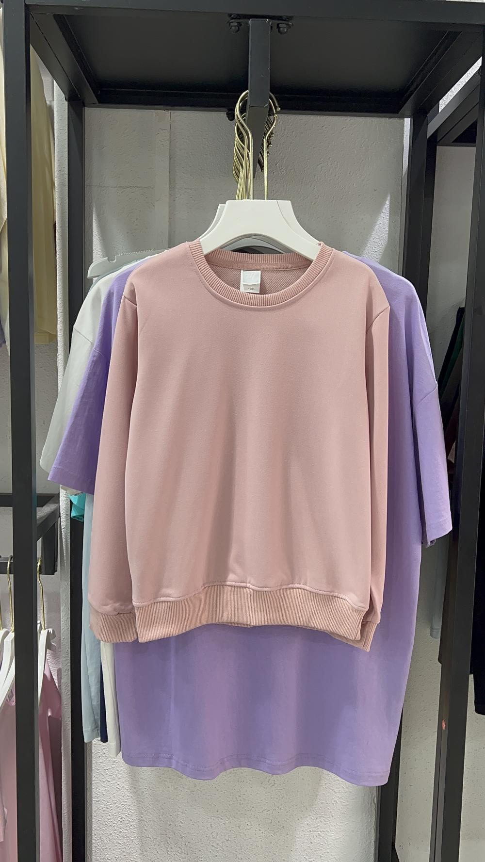 Kids Regular Shoulder Twill Cotton-Like Crew Sweatshirt (Size runs small by one size) view 12