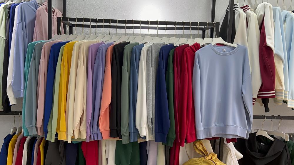 Twill Cotton-Like Crew Sweatshirt (260g Cotton-Like)
