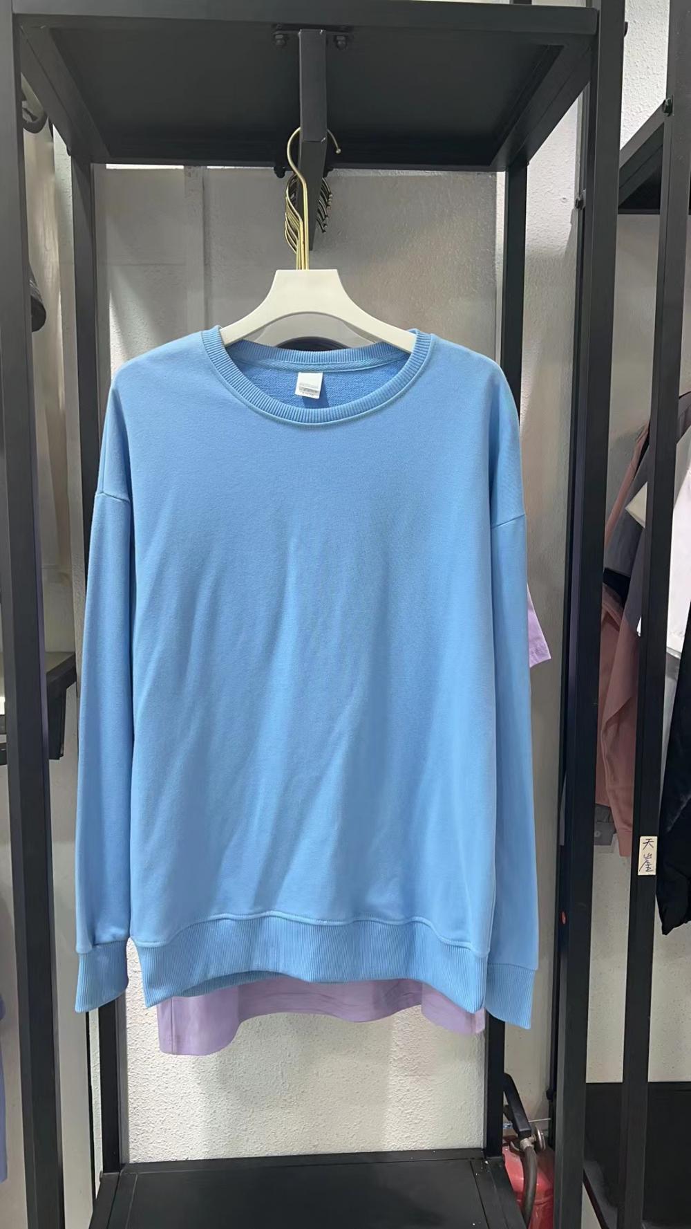 Terry Drop Shoulder Crew Sweatshirt (300g Cotton) view 26