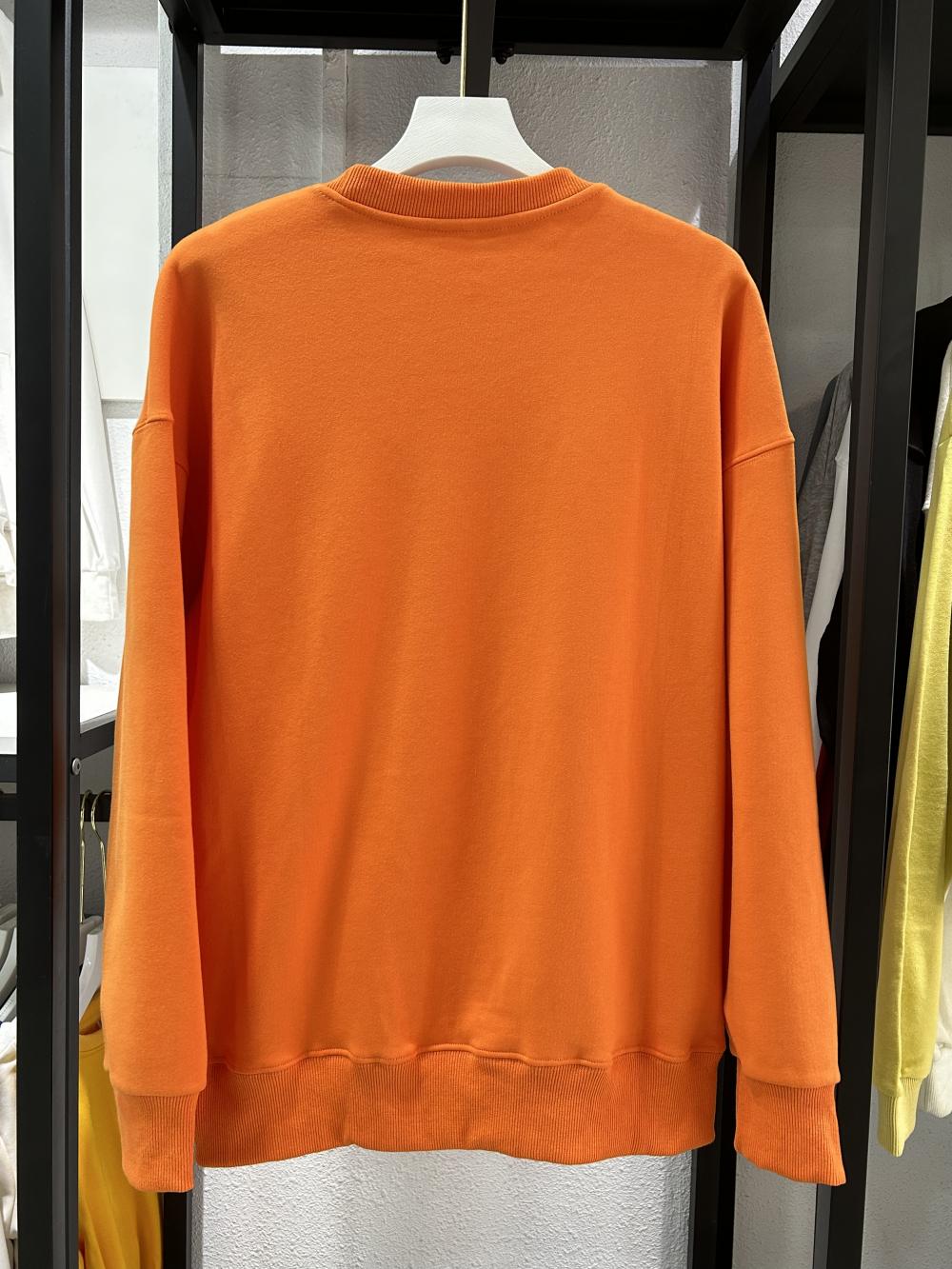 Fleece Drop Shoulder Crew Neck Sweatshirt (430g Silver Fox Fleece) view 5
