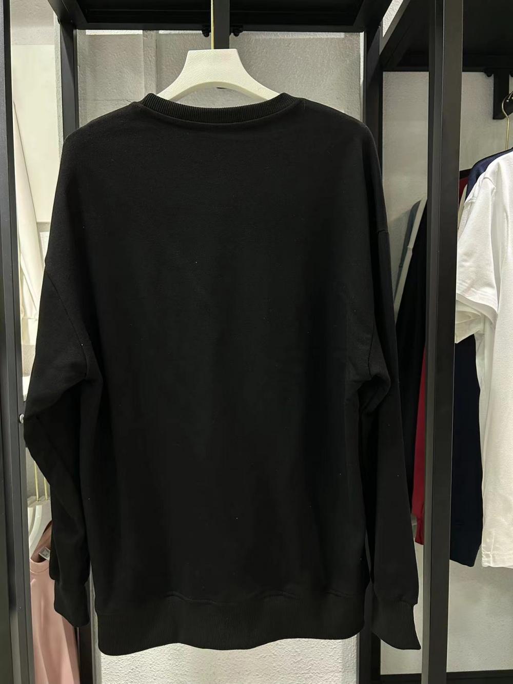 Terry Drop Shoulder Crew Sweatshirt (300g Cotton) view 9