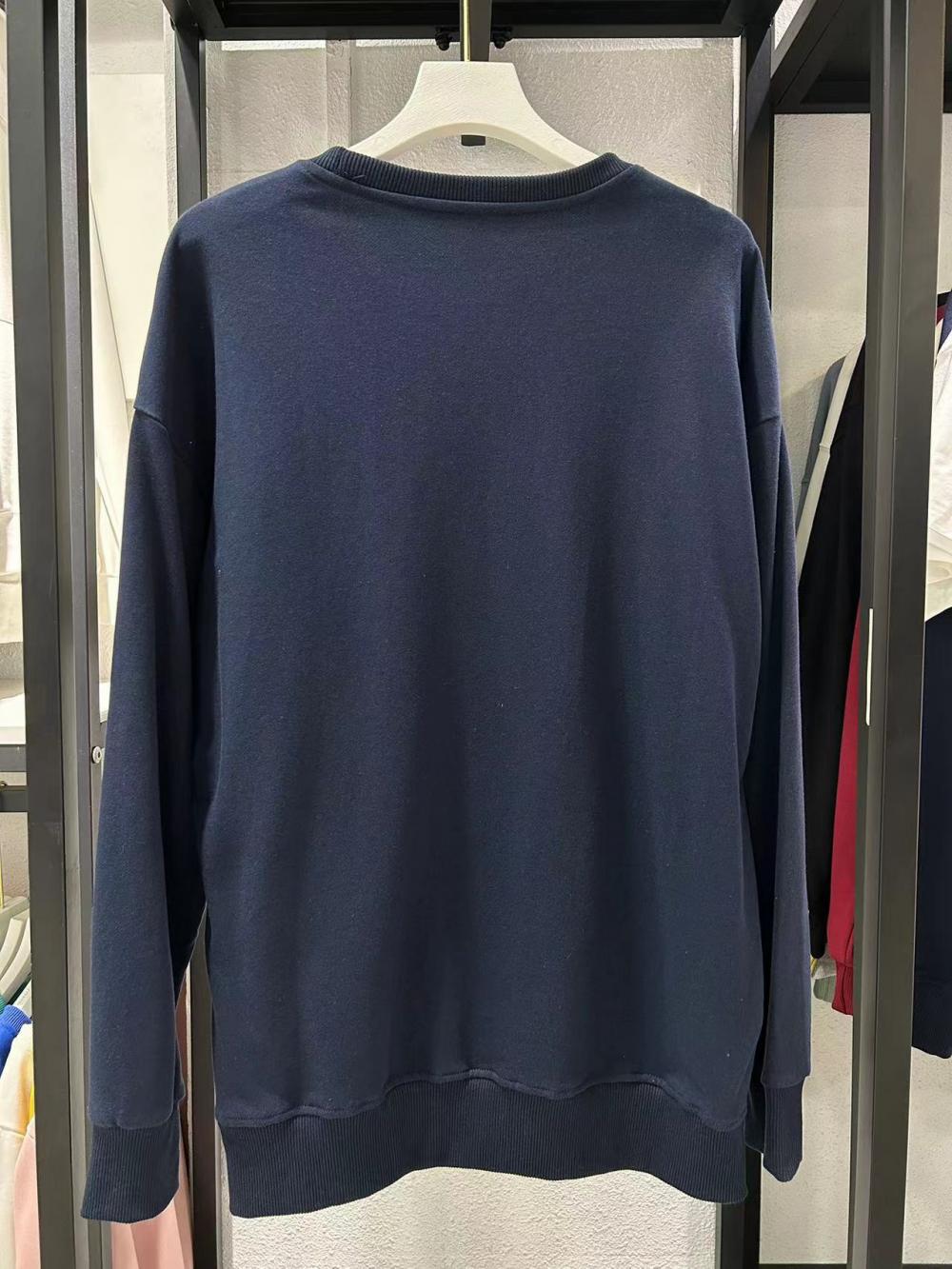 Terry Drop Shoulder Crew Sweatshirt (300g Cotton) view 5