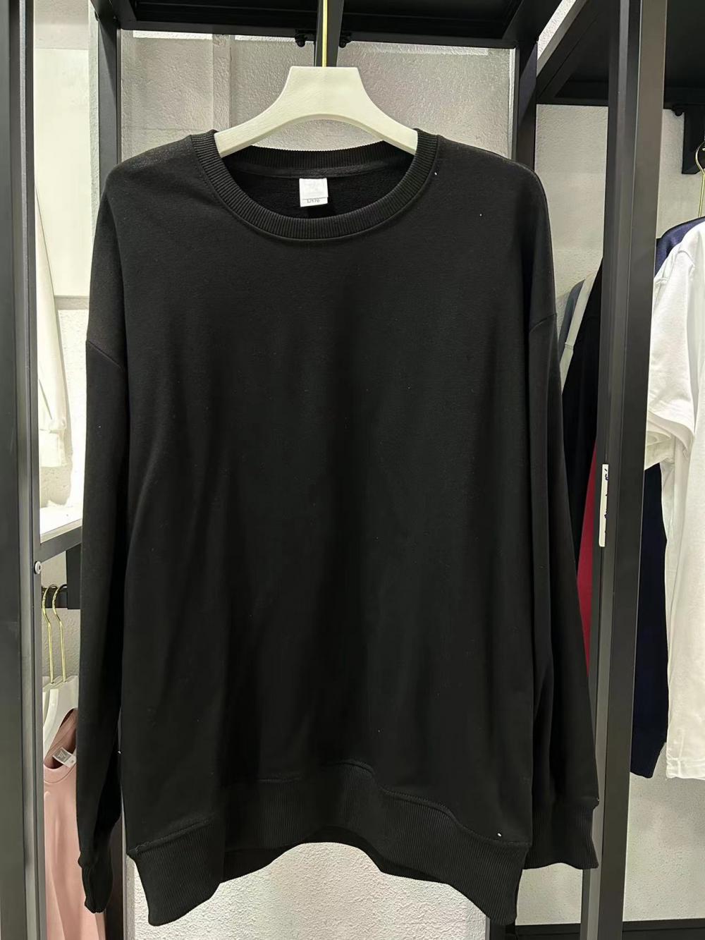 Terry Drop Shoulder Crew Sweatshirt (300g Cotton) view 8