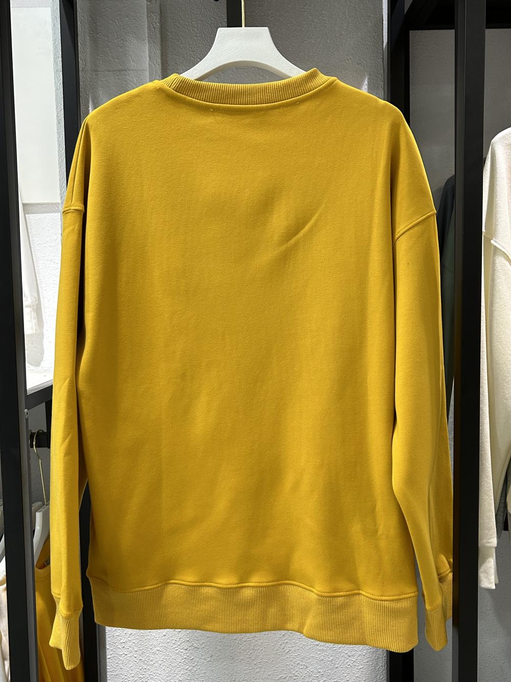 Fleece Drop Shoulder Crew Neck Sweatshirt (430g Silver Fox Fleece) view 13