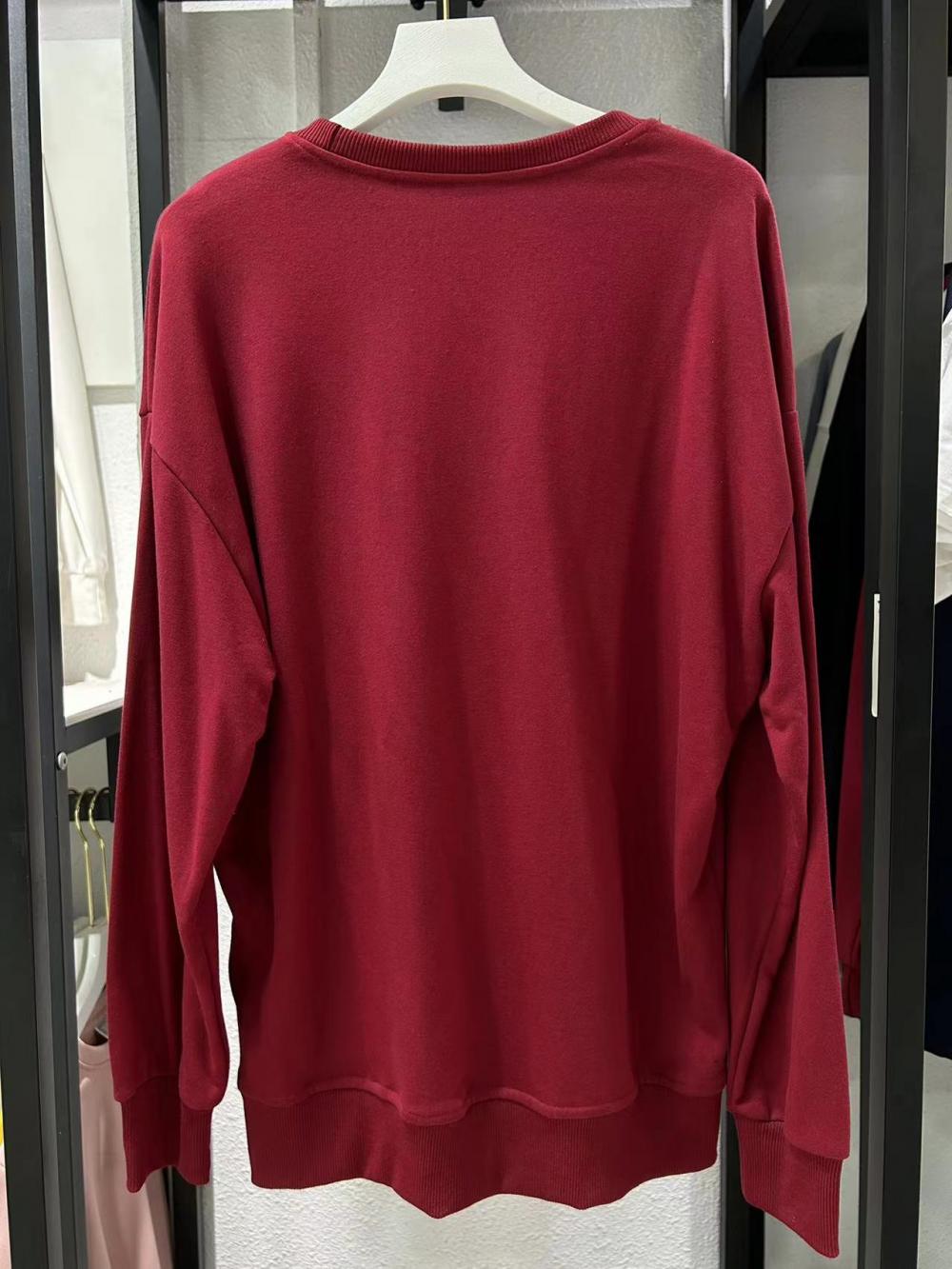Terry Drop Shoulder Crew Sweatshirt (300g Cotton) view 15