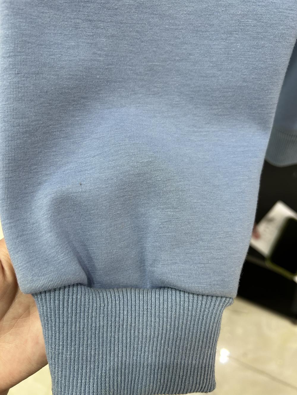Fleece Drop Shoulder Crew Neck Sweatshirt (430g Silver Fox Fleece) view 19