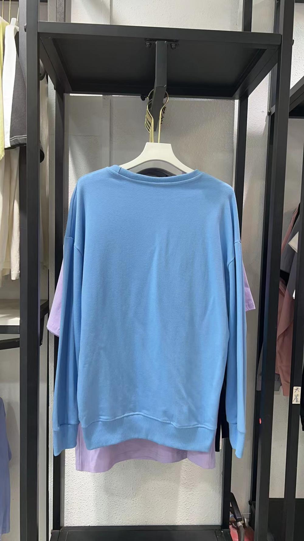 Terry Drop Shoulder Crew Sweatshirt (300g Cotton) view 27