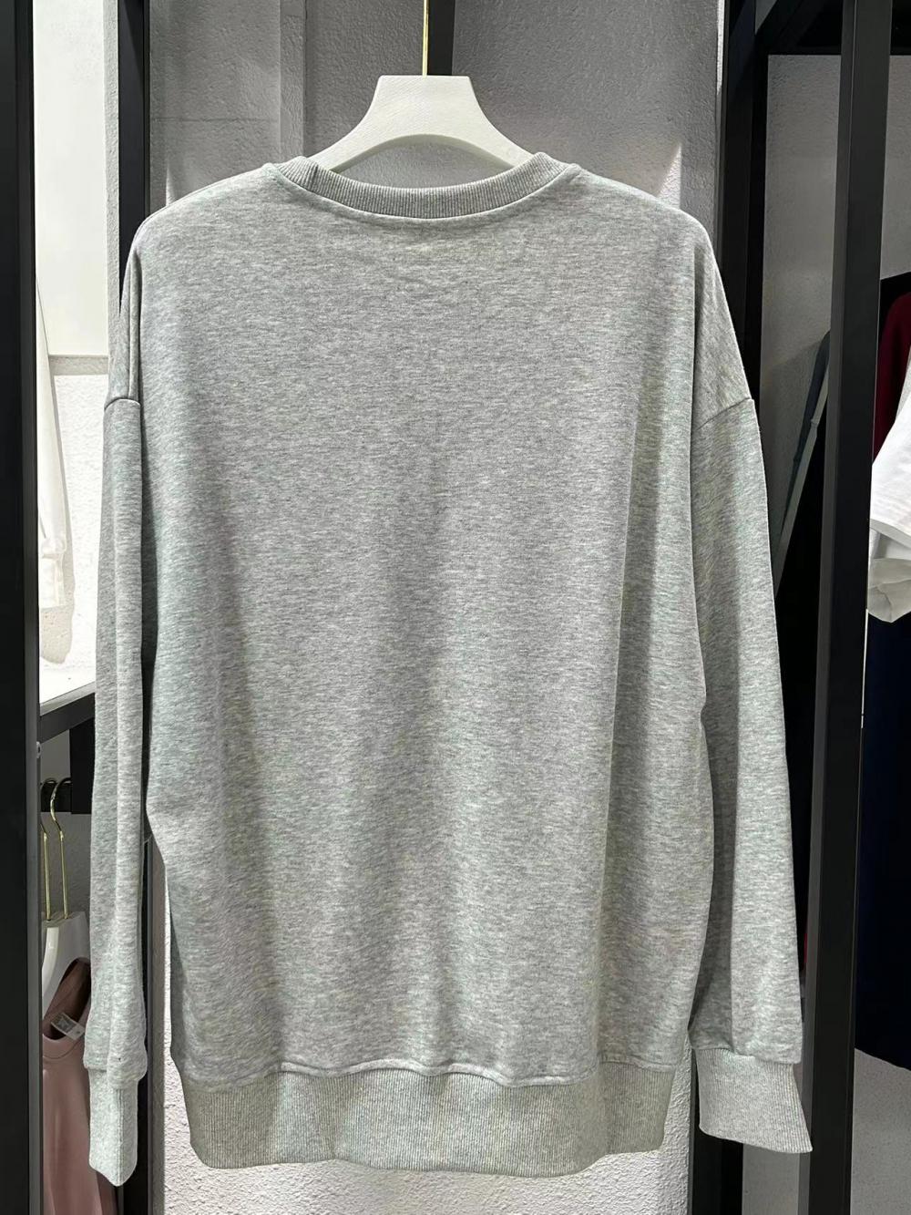 Terry Drop Shoulder Crew Sweatshirt (300g Cotton) view 13