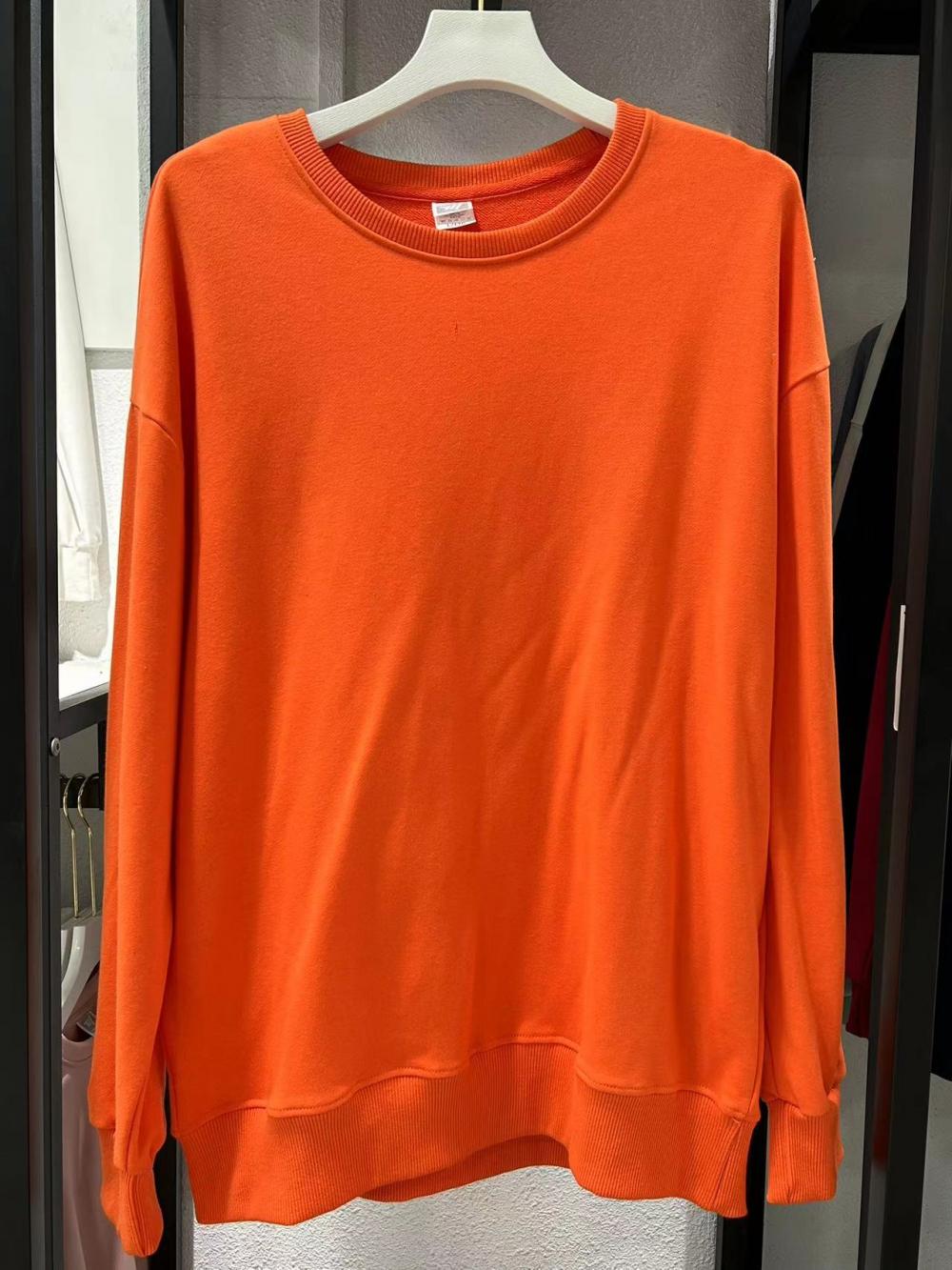 Terry Drop Shoulder Crew Sweatshirt (300g Cotton) view 6