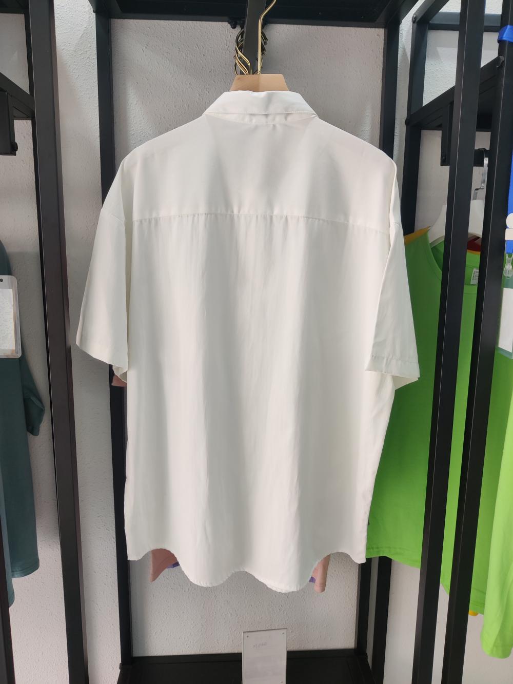 Drop Shoulder Short Sleeve Shirt (190g Polyester Cotton) view 2