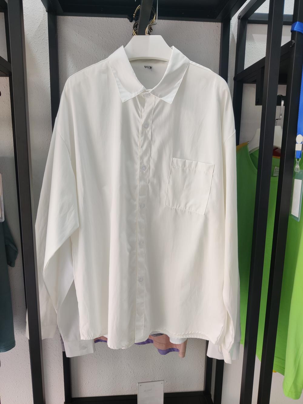 Drop Shoulder Long Sleeve Shirt (190g Polyester Cotton)