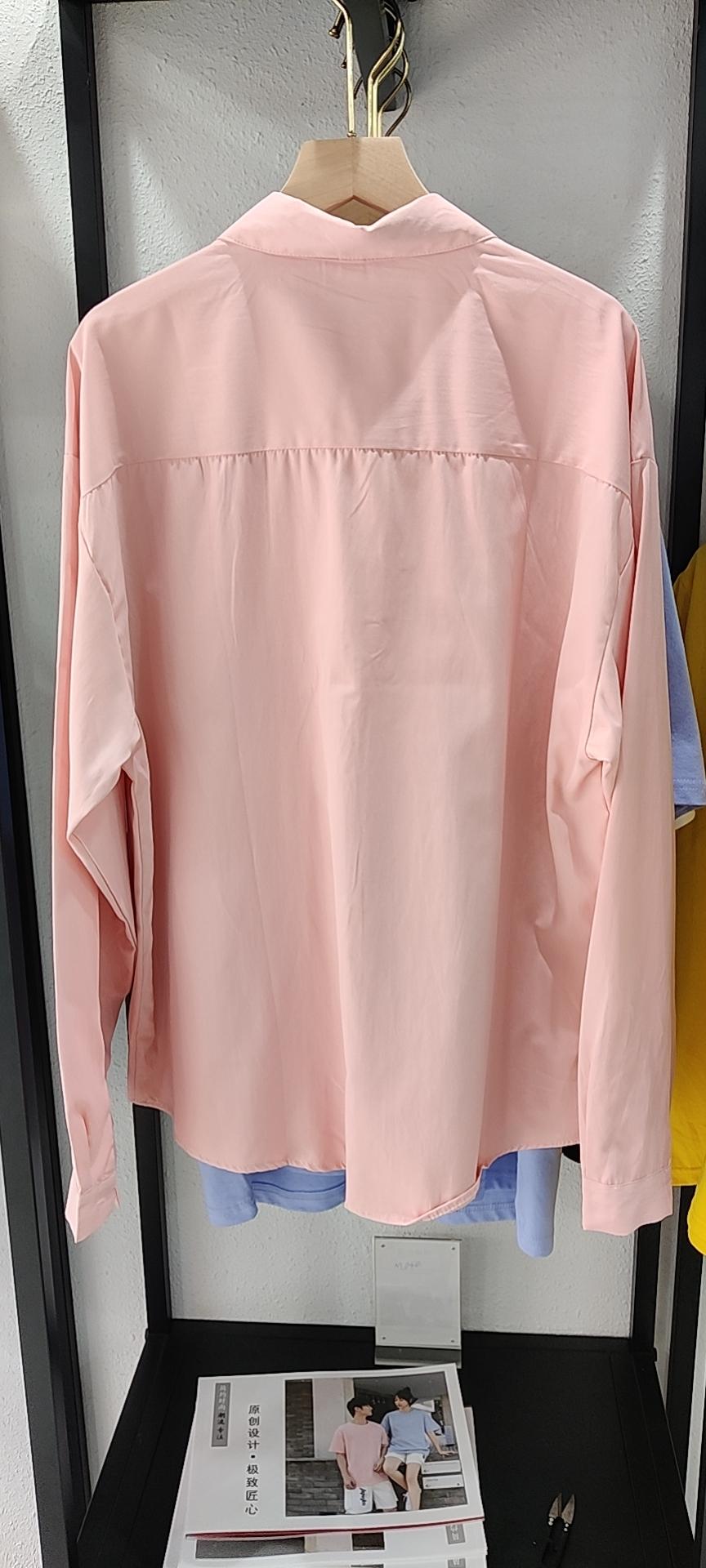 Drop Shoulder Long Sleeve Shirt (190g Polyester Cotton) view 8