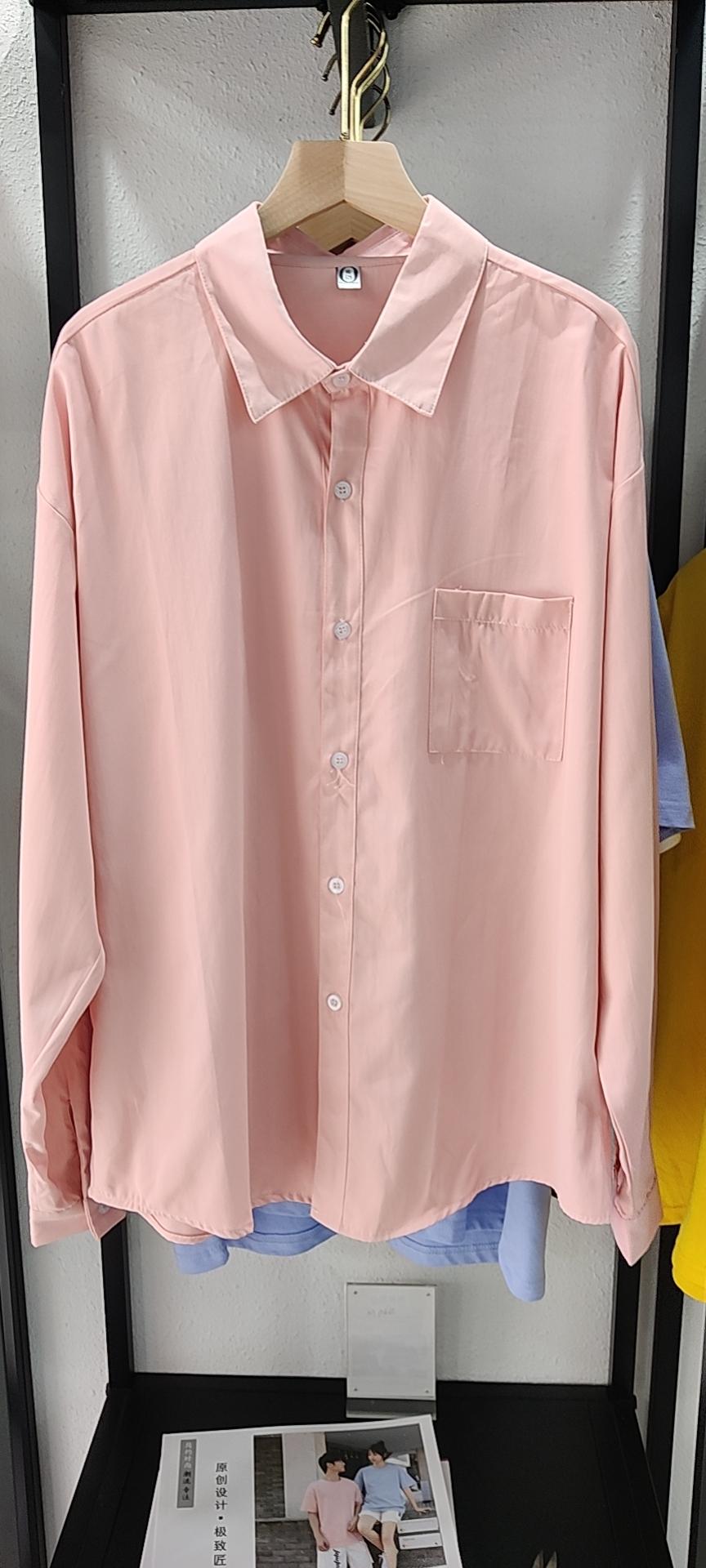 Drop Shoulder Long Sleeve Shirt (190g Polyester Cotton) view 7
