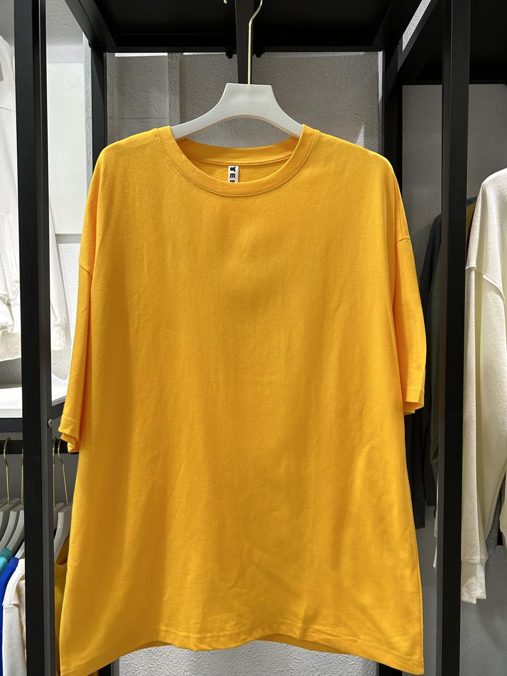 Cotton Drop Shoulder Crew Neck 3/4 Sleeve (200g Cotton) view 99