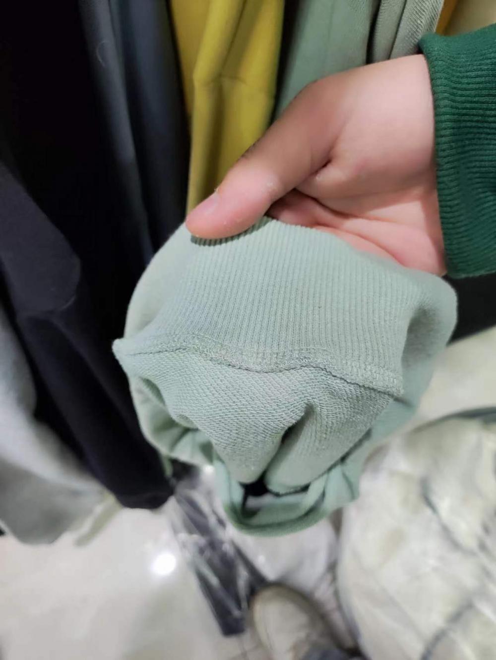 Terry Cropped Crew Neck Sweatshirt (300g Cotton) view 30