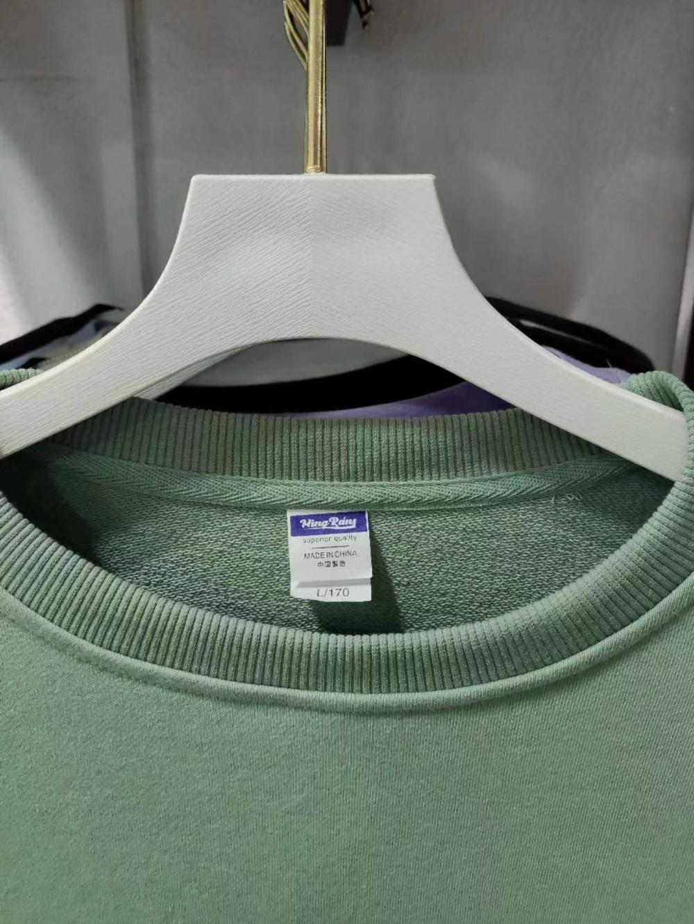 Terry Cropped Crew Neck Sweatshirt (300g Cotton) view 28