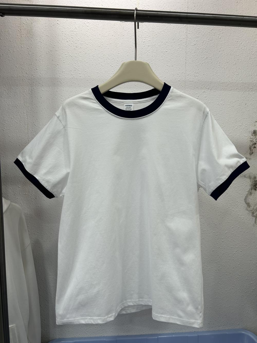 Trendy Contrast Crew Tee (200g)
