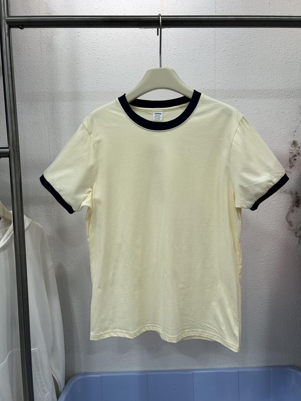 Trendy Contrast Crew Tee (200g) view 16
