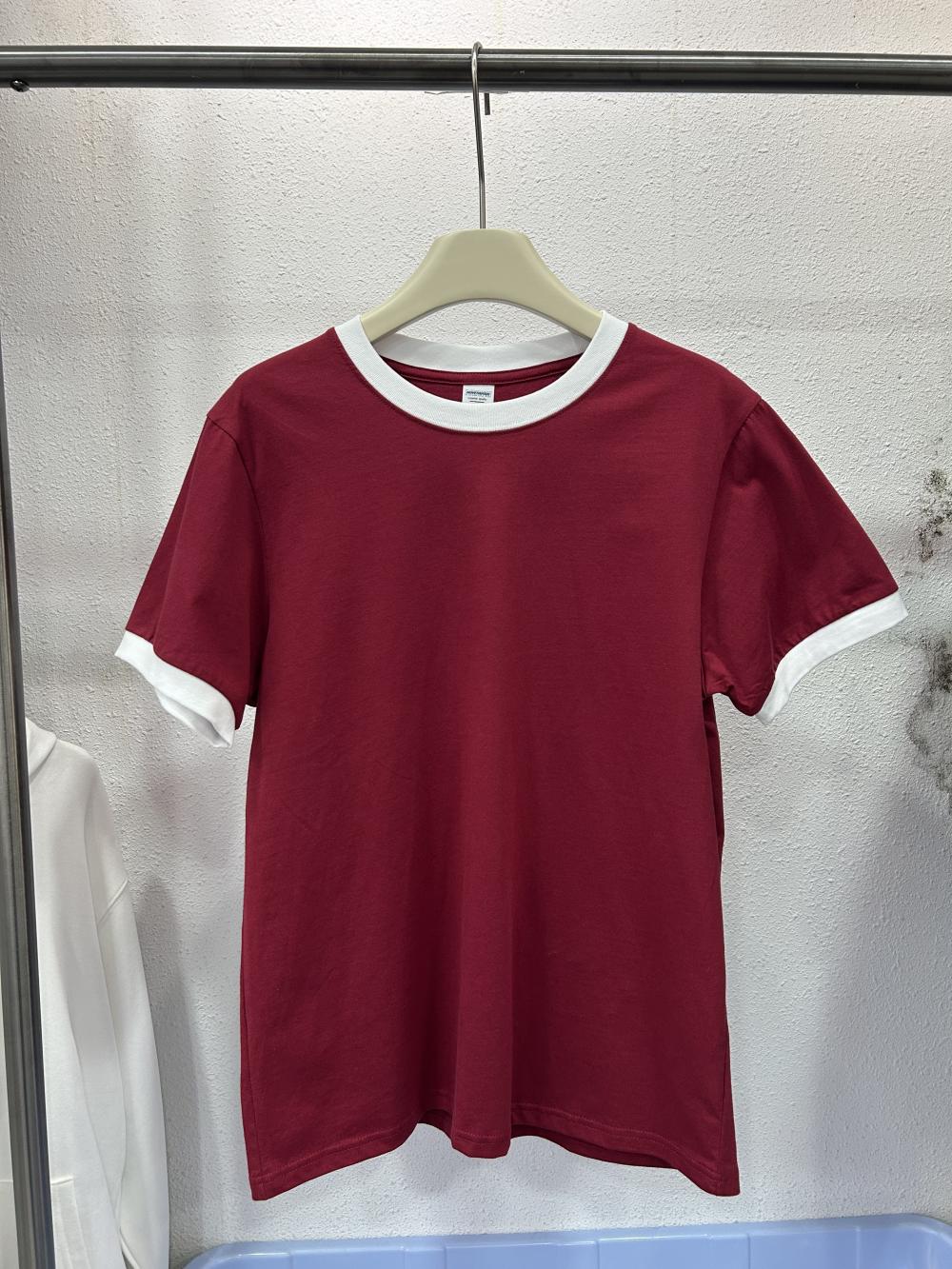 Trendy Contrast Crew Tee (200g) view 6