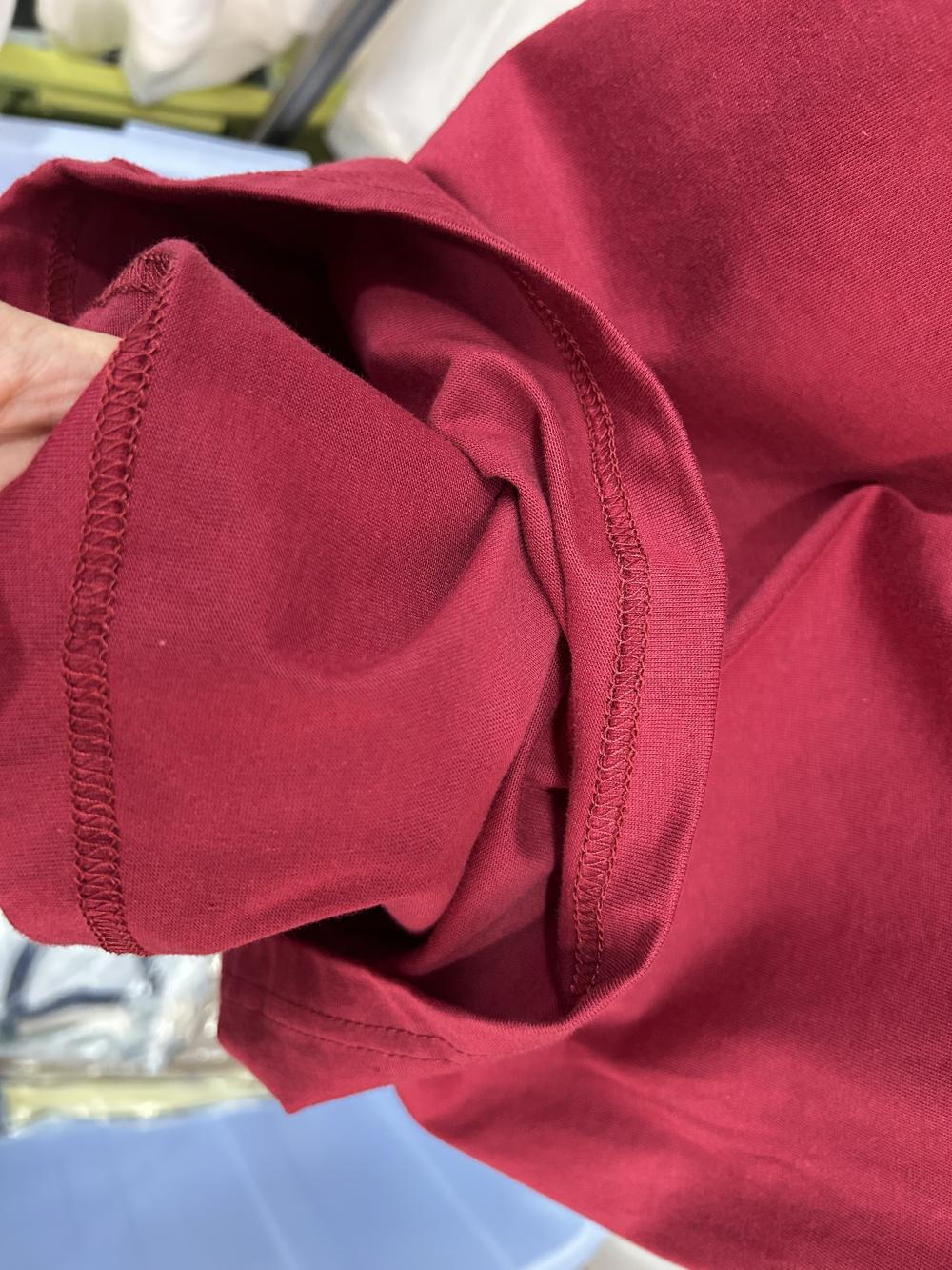 Drop Shoulder 3-Stripe Crew Tee (200g) view 10