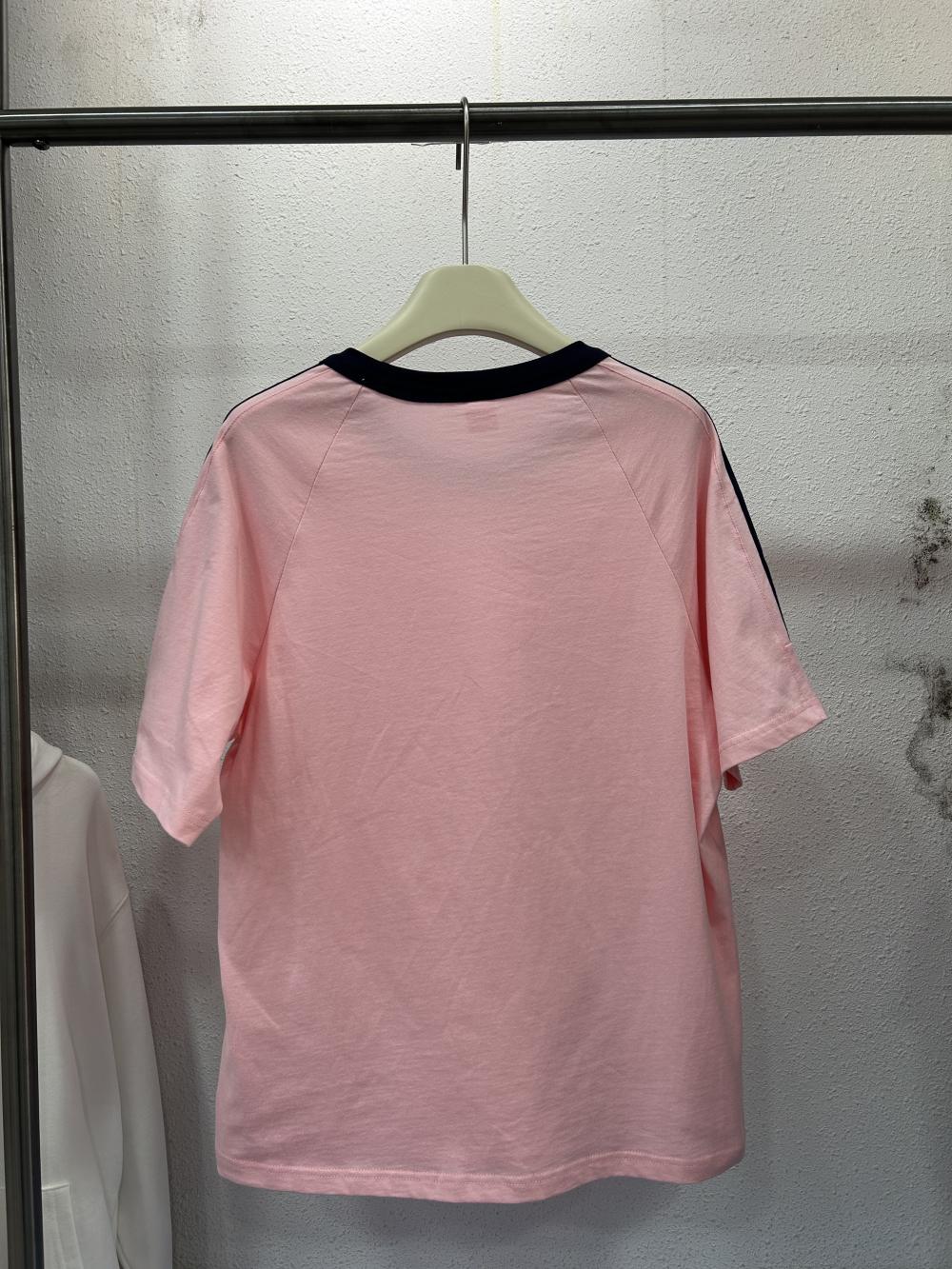 Drop Shoulder 3-Stripe Crew Tee (200g) view 17