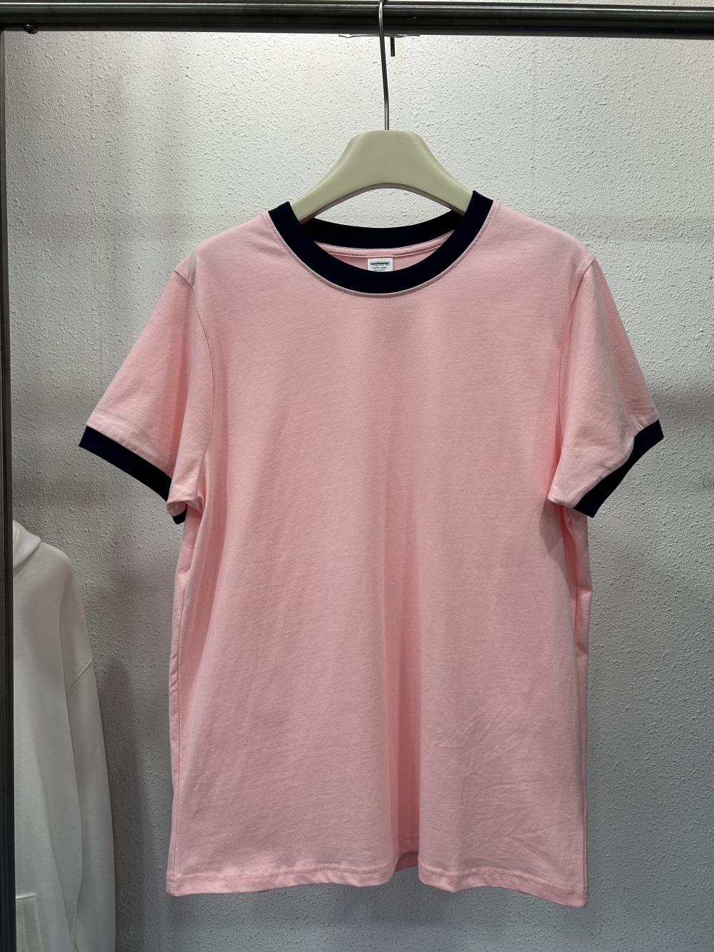 Trendy Contrast Crew Tee (200g) view 21